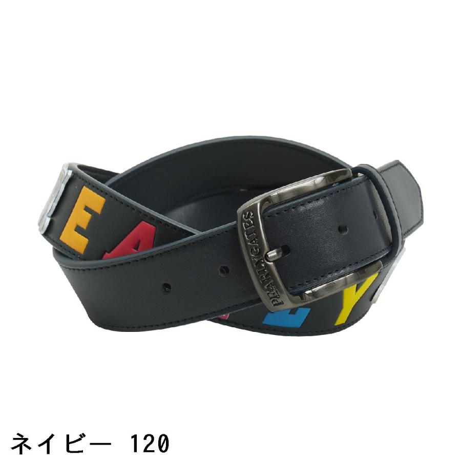パーリーゲイツ PEARLY GATES ロゴワッペン レザーベルト : 0000723605  