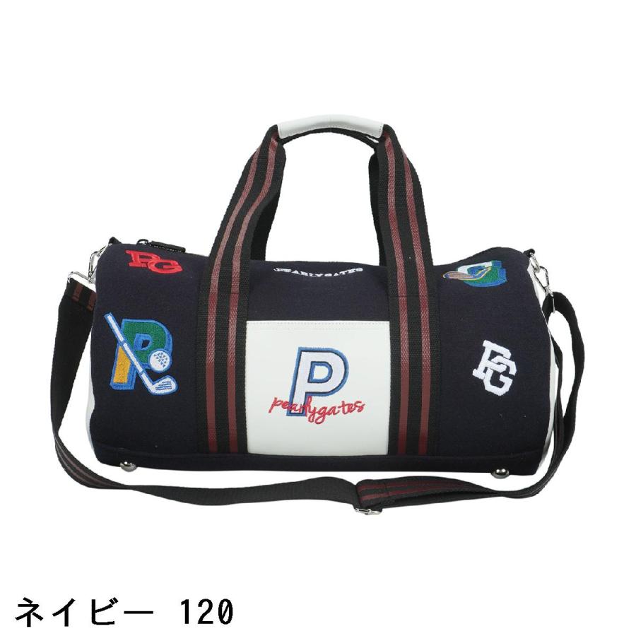 PEARLY GATES（パーリーゲイツ） カレッジワッペン ロッカーバッグ