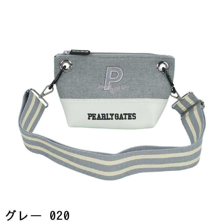 PEARLY GATES（パーリーゲイツ） カレッジワッペン マルチポーチ