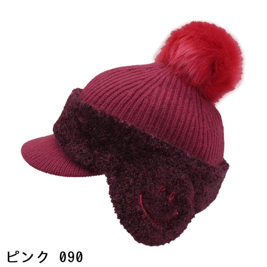 【PEARLY GATES】耳当て付きブリムニットワッチ (UNISEX) PEARLY GATES（パーリーゲイツ） 耳当て付きブリムニットワッチ