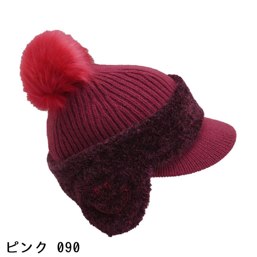 PEARLY GATES（パーリーゲイツ） 耳当て付きブリムニットワッチ