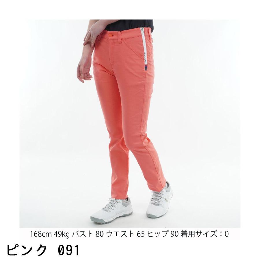 パーリーゲイツパワフルコットンストレッチロゴグラフィックレディース