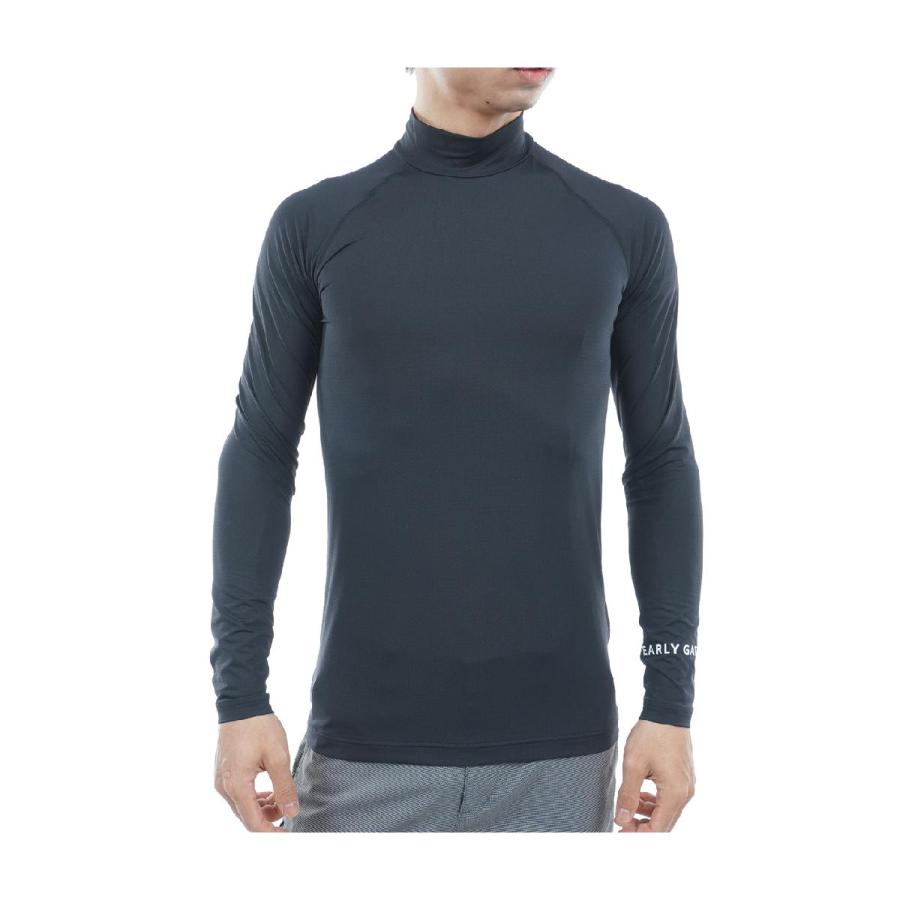 J6028新品 パーリーゲイツ ストレッチベアカノコ長袖ハイネックカットソー黒5 J6028新品 パーリーゲイツ ストレッチベアカノコ長袖ハイネック