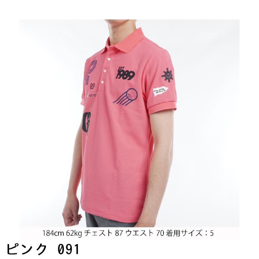 PEARLY GATES - パーリーゲイツ ドライマスターハニカム半袖ポロシャツ サイズ0 新品 パーリーゲイツ ドライマスターハニカム半袖ポロシャツ サイズ1