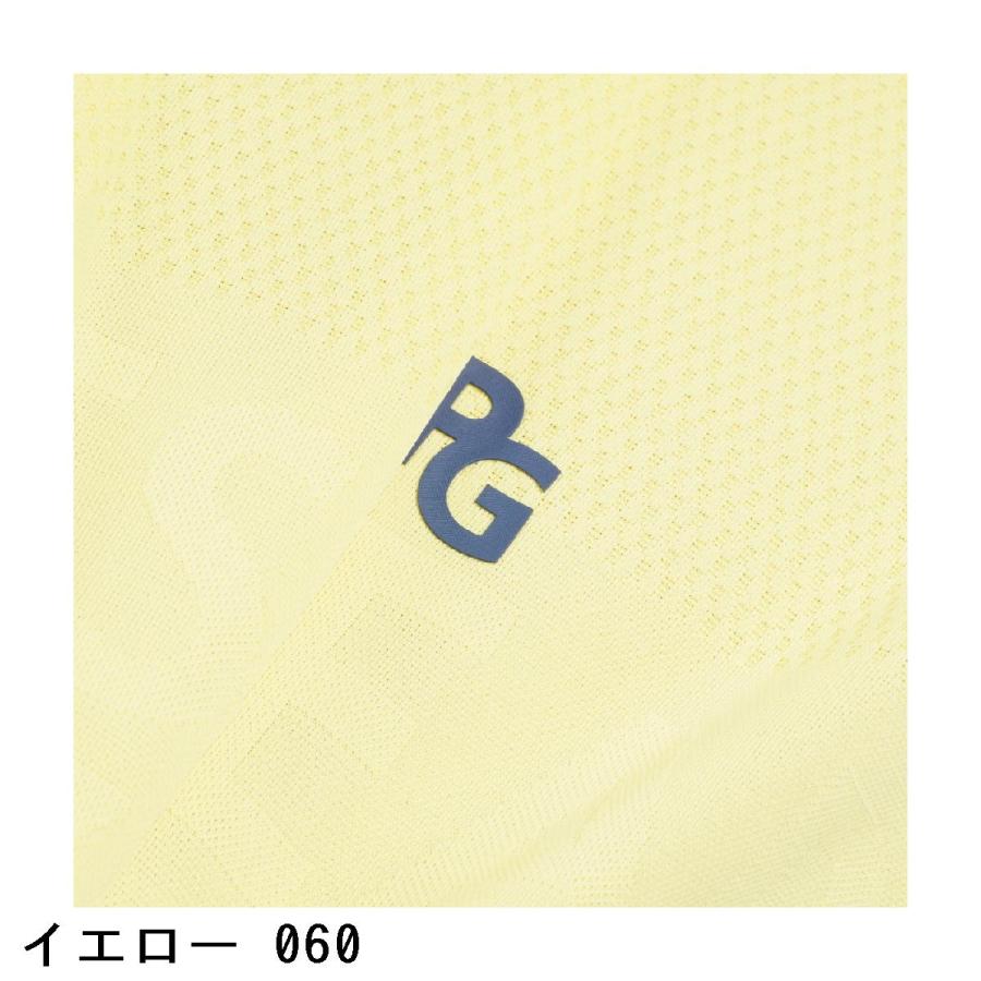 PEARLY GATES パーリーゲイツ ロゴボーダージャカード 半袖