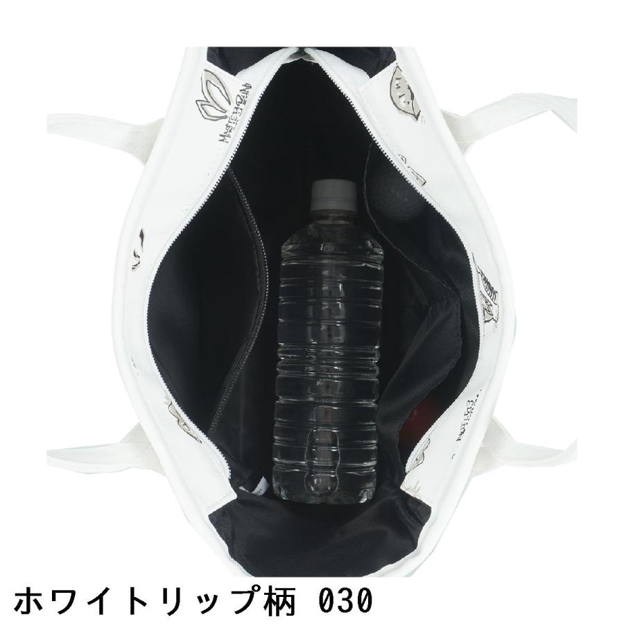 新品 パーリーゲイツ マスターバニー 総柄プリント カートバッグ 黒 兼用モデル MASTER BUNNY EDITION マスターバニーエディション 総柄プリント