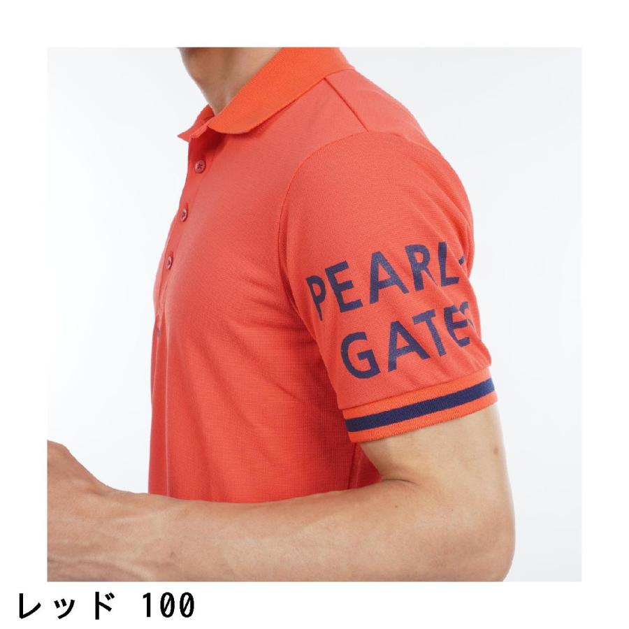 PEARLY GATES パーリーゲイツ 鹿の子 半袖ポロシャツ : PEARLY GATES
