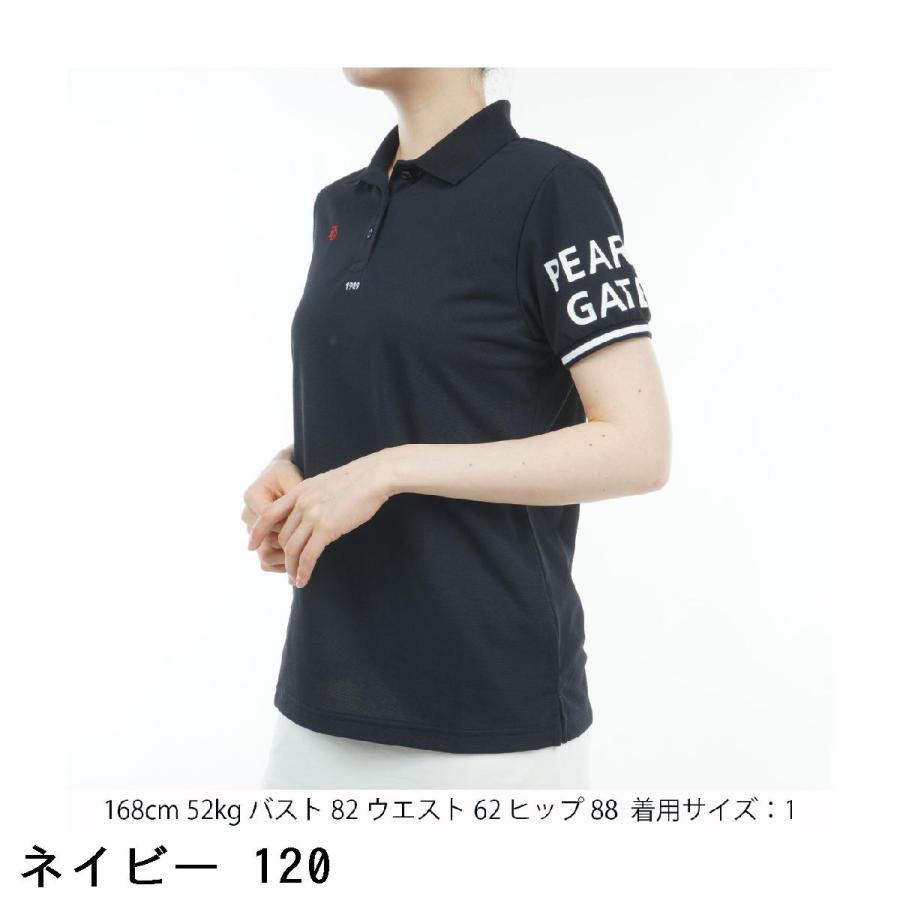 PEARLY GATES パーリーゲイツ 鹿の子 半袖ポロシャツ レディス