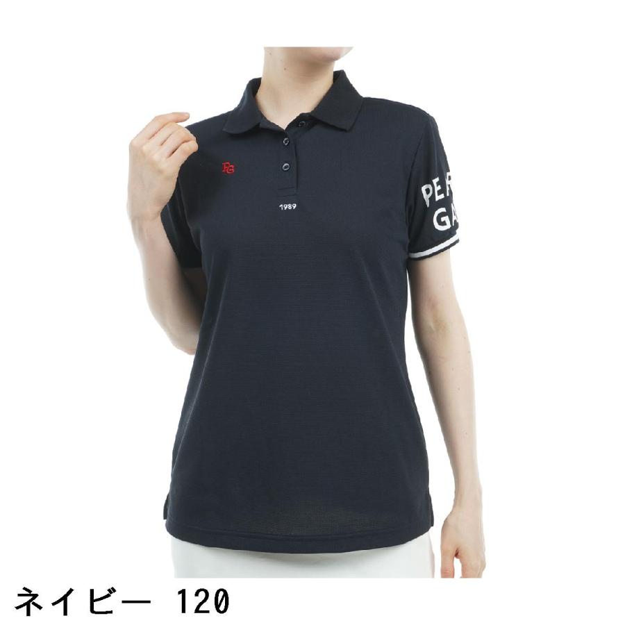 PEARLY GATES パーリーゲイツ 半袖 鹿の子 ポロシャツ ハイゲージストレッチBOX鹿の子半袖ポロシャツ レディス(半袖