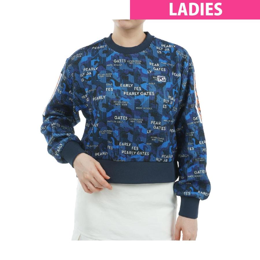 PEARLY GATES（パーリーゲイツ） 先染めストライプジャカード POP馬柄