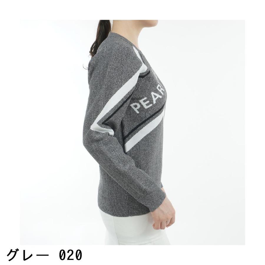 パーリーゲイツ PEARLY GATES 光栓 1／50 Wジャカード+ピンタック丸首