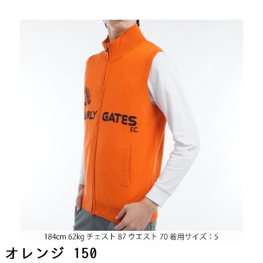 PEARLY GATES パーリーゲイツ 天竺ニットベスト : PEARLY GATES