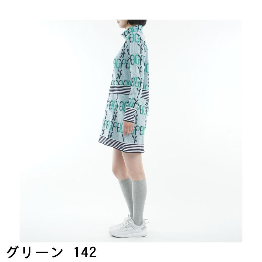 PEARLY GATES（パーリーゲイツ） アモッサロゴジャカード PGクサリ柄