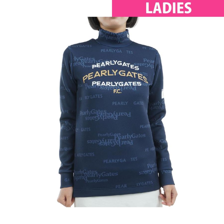 PEARLY GATES ネイビー長袖シャツ PEARLY GATES（パーリーゲイツ） 【超美品】パーリーゲイツ 長袖