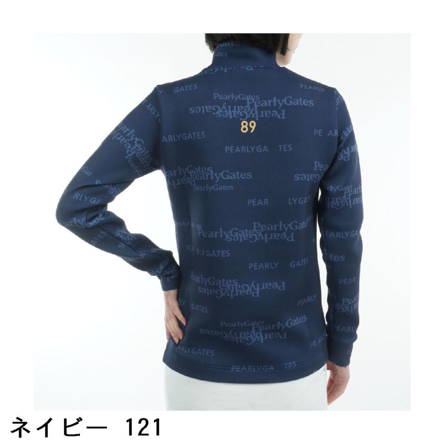 PEARLY GATES（パーリーゲイツ） ドビーダンボール PGロゴ柄長袖シャツ