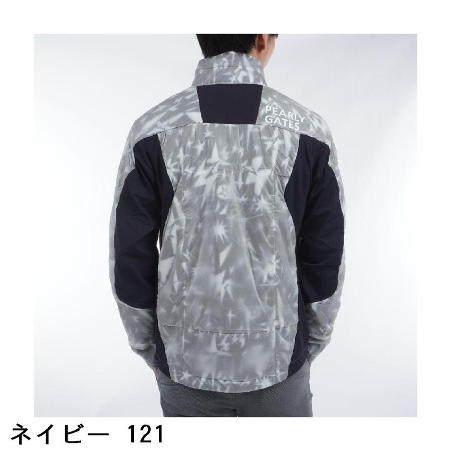 PEARLY GATES 星柄ジャケット サイズ4 美品 パーリーゲイツ スター 星柄4WAY 中綿入りリバーシブルブルゾン