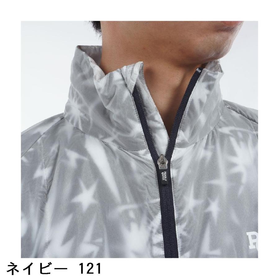 PEARLY GATES（パーリーゲイツ） ギザ星柄フルジップブルゾン ゴルフ