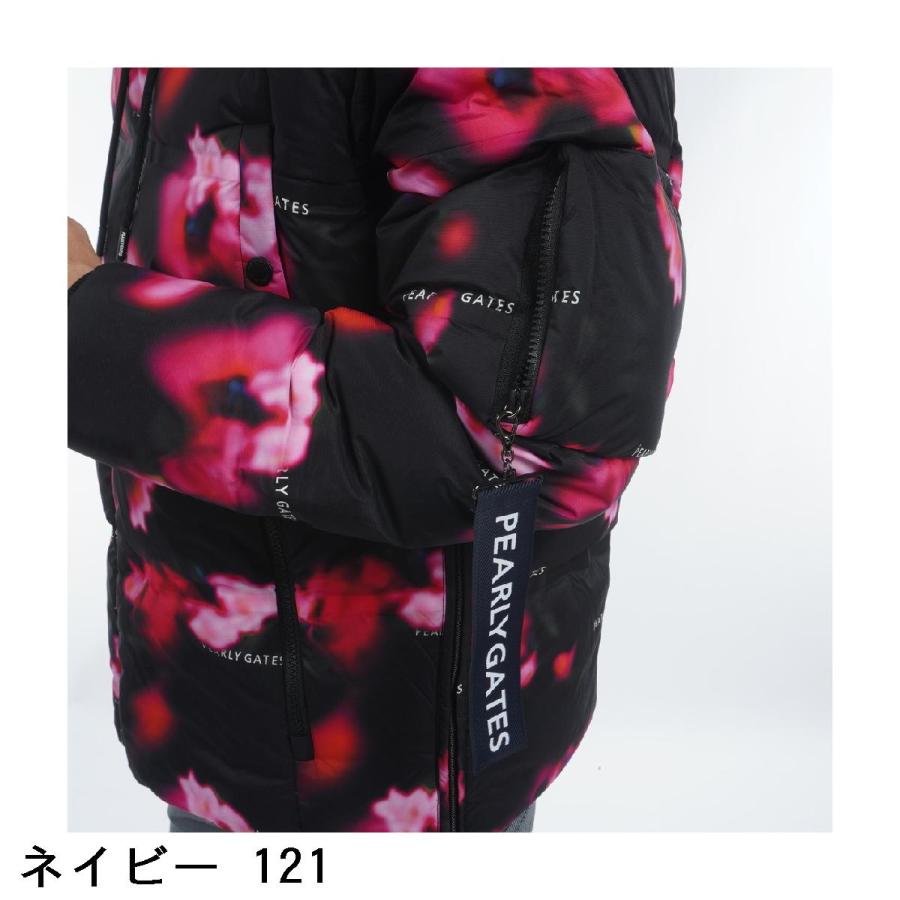 パーリーゲイツ ナイロンジャケット ブルゾン ジップ パーリーゲイツ ナイロンジップアップブルゾン ネイビー