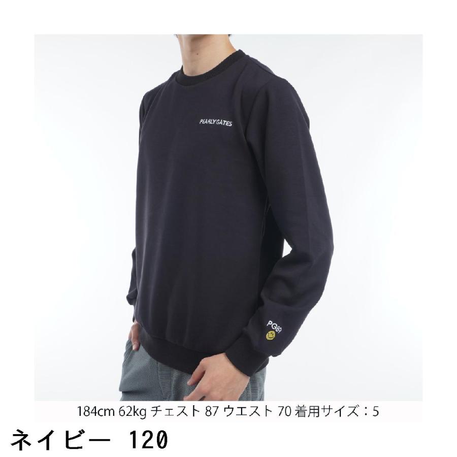 PEARLY GATES パーリーゲイツ ダンボール 長袖スウェット