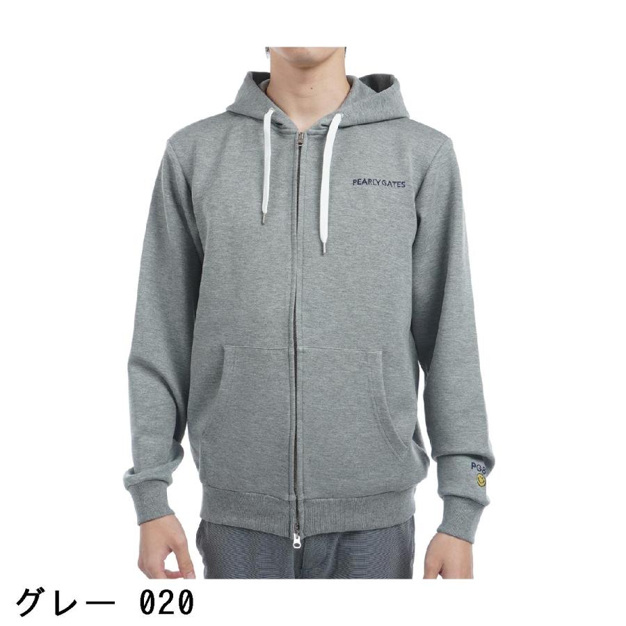パーリーゲイツ PGG ダンボールスウェット パーカー ネイビー PEARLY