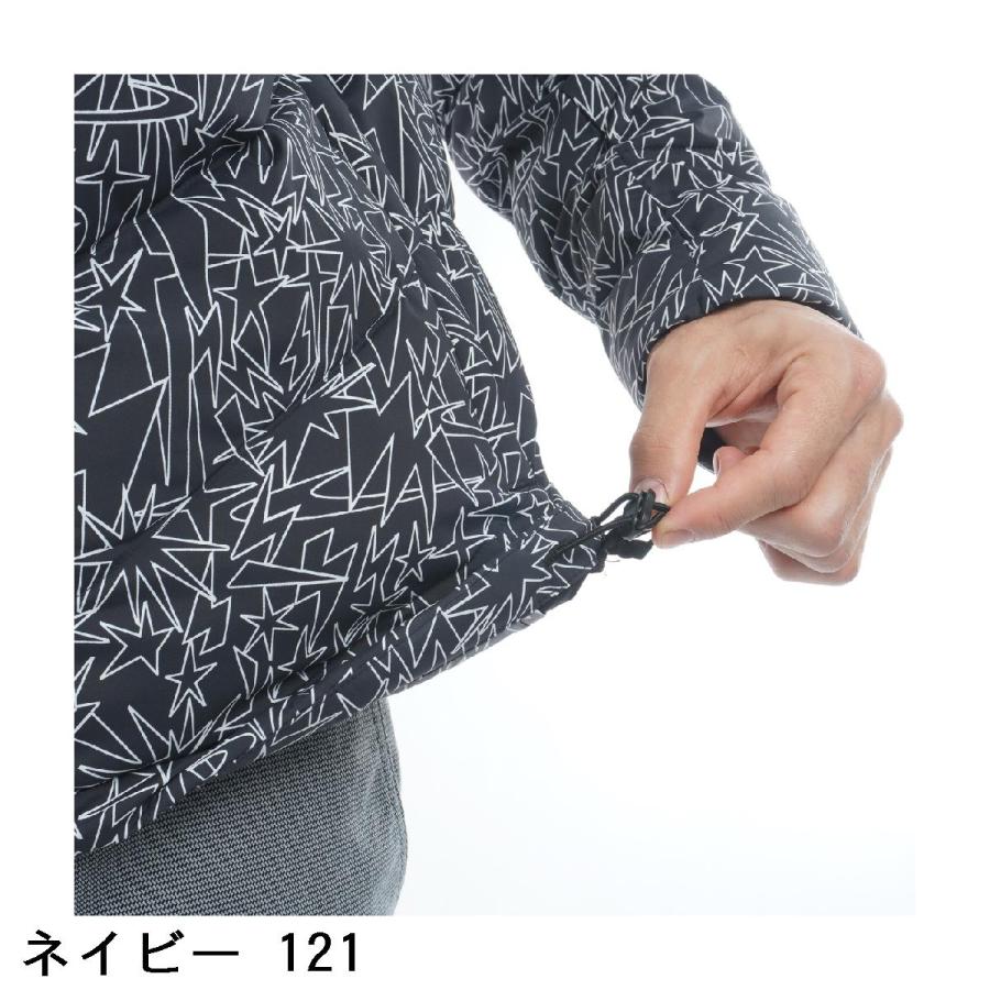 PEARLY GATES（パーリーゲイツ） ストレッチ ギザ星柄 フルジップ