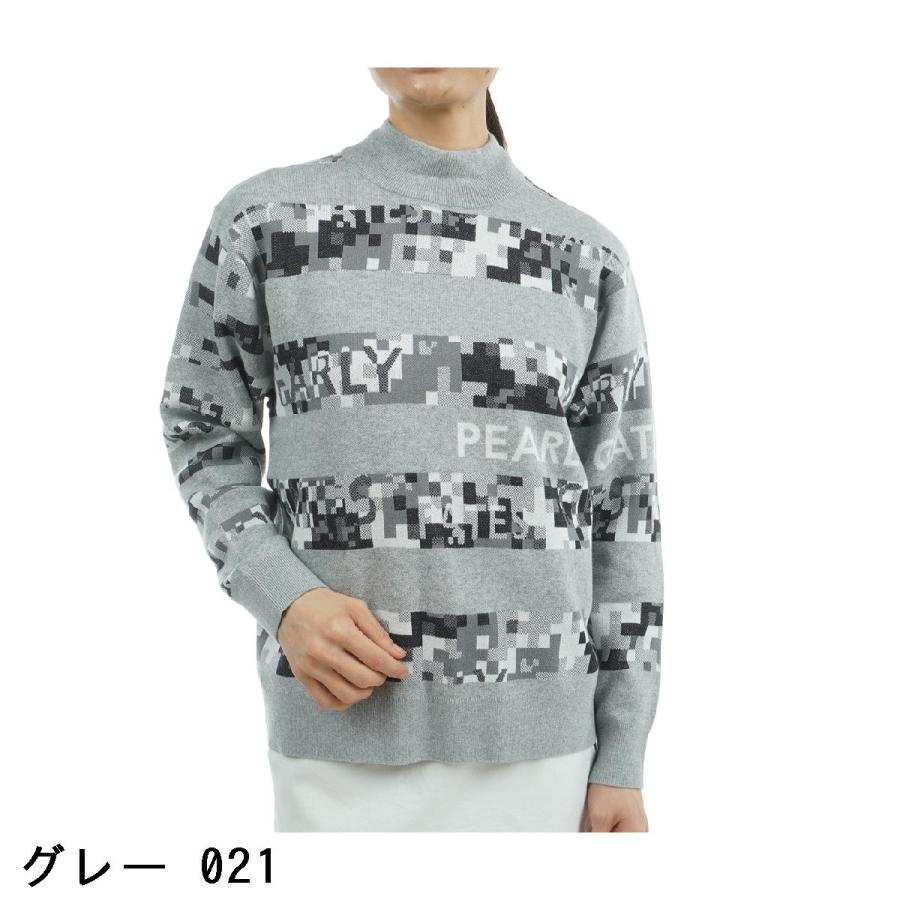 PEARLY GATES パーリーゲイツ カシミヤタッチコットン ピクセル