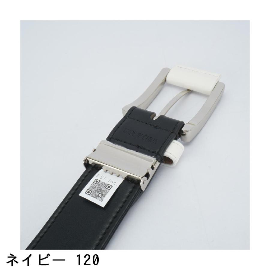 PEARLY GATES パーリーゲイツ Wステッチストレッチレザーベルト