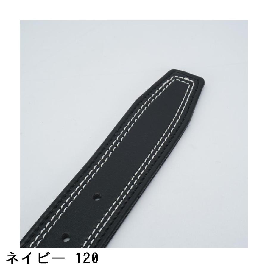 PEARLY GATES パーリーゲイツ Wステッチストレッチレザーベルト