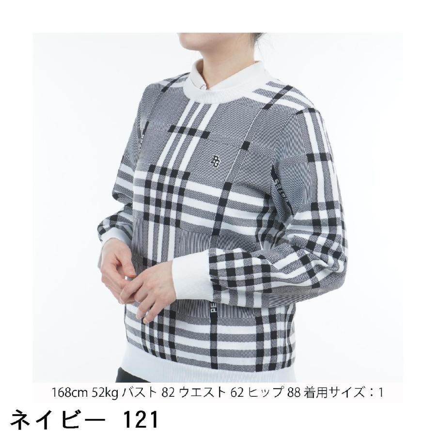 PEARLY GATES チェック柄セーター サイズ1 PEARLY GATES（パーリー