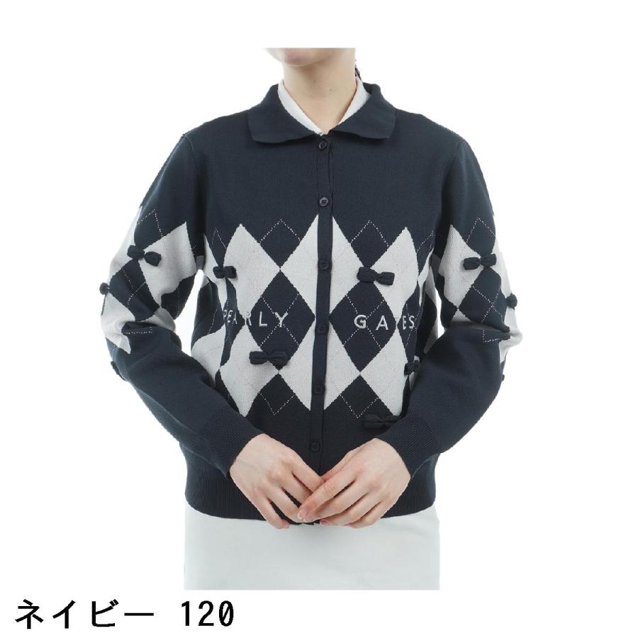 PEARLY GATES（パーリーゲイツ） ポリエステルヤーン アーガイル 前