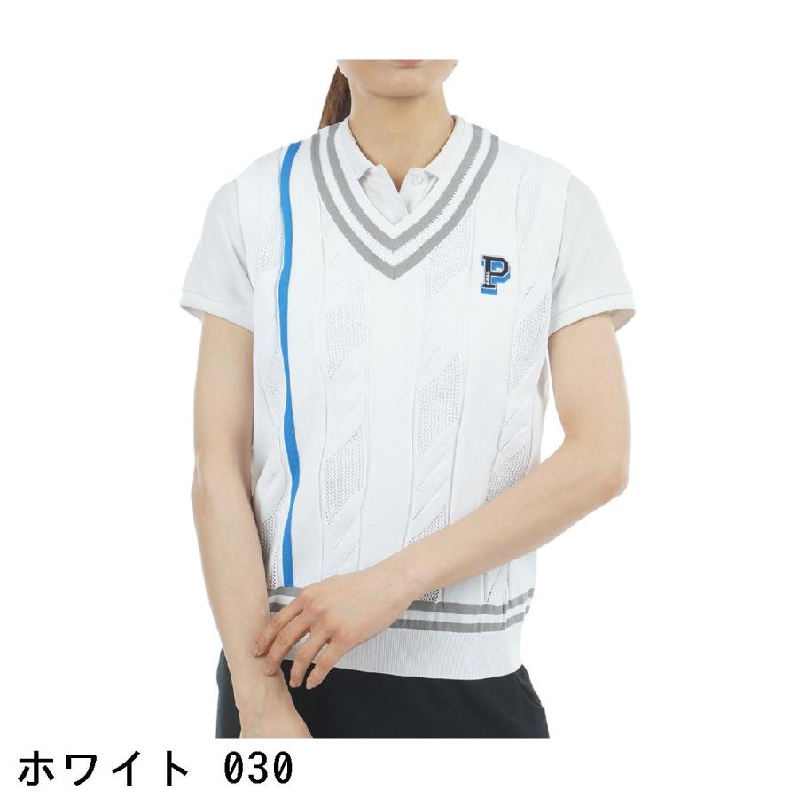 PEARLY GATES（パーリーゲイツ） ナナメケーブル ニットベスト