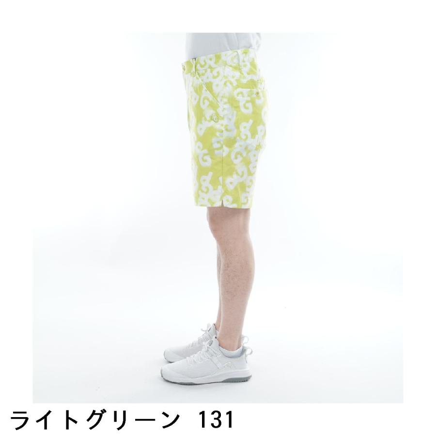 パーリーゲイツ Wフェースカノコ ショートパンツ グレー PALE TONE 6