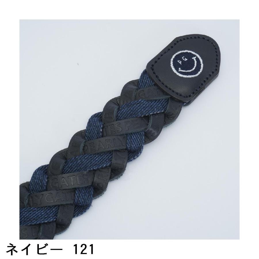 パーリーゲイツ　メッシュベルト アンカーロゴ ゴムメッシュベルト(ベルト)|PEARLY GATES