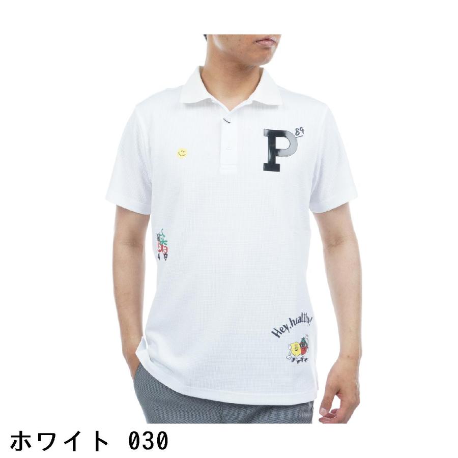 パーリーゲイツ PEARLY GATES ワッフルメッシュ 半袖ポロシャツ
