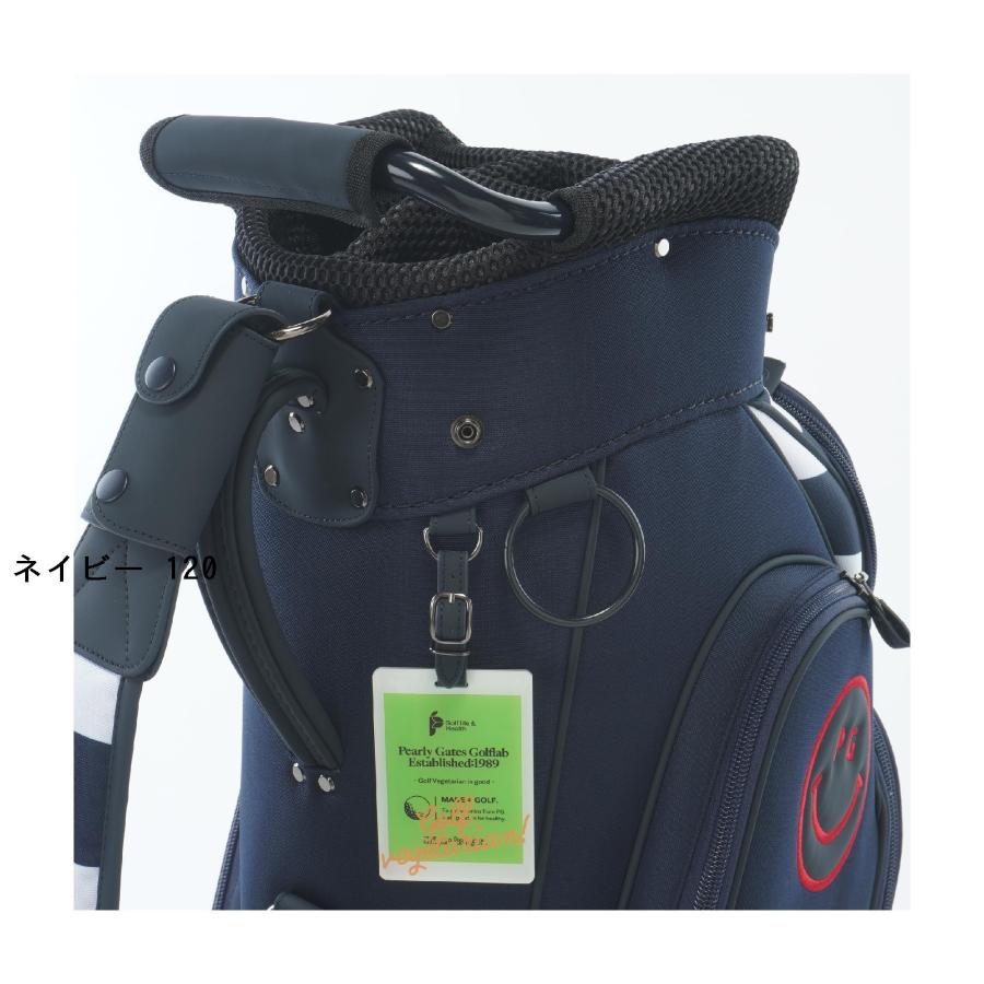 PEARLY GATES ネイビーキャディバッグ パーリゲイツ キャスター付き