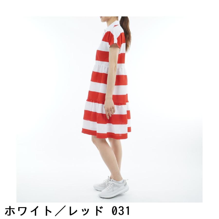 PEARLY GATES（パーリーゲイツ） 切替ボーダー ワンピース レディス