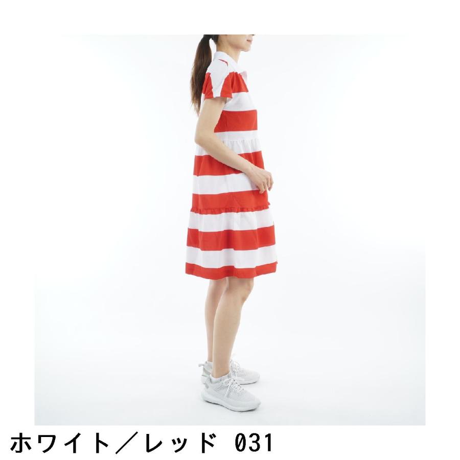 PEARLY GATES（パーリーゲイツ） 切替ボーダー ワンピース レディス
