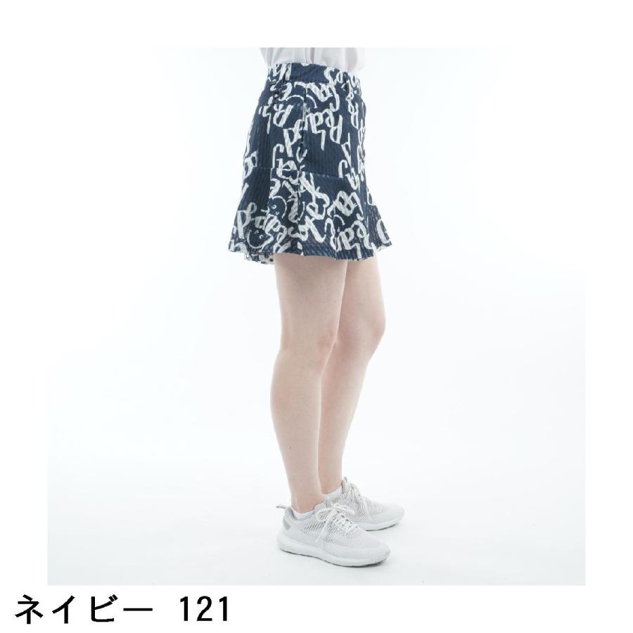 パーリーゲイツ PEARLY GATES メッシュ ベジタブルロゴ柄 ショートパンツ レディスの画像