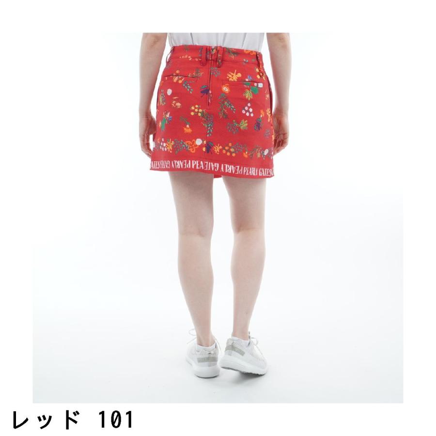 美品✦PEARLY GATES スカート✦ バッファロー柄 ✦ 1 PEARLY GATES（パーリーゲイツ） ビオ花柄 ストレッチカルゼ スカート