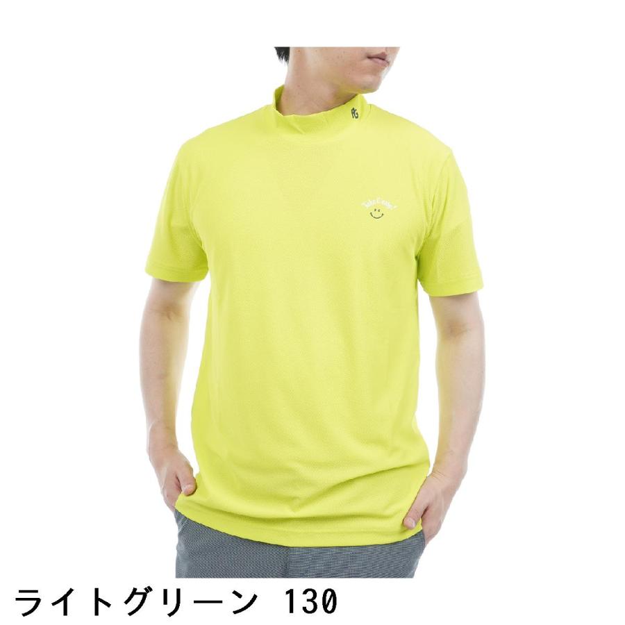 PEARLY GATES フライングラビット ロゴ プリント Tシャツ 黄色 6 ゴルフ PEARLY GATES フライングラビット ロゴ プリント Tシャツ 黄色 6