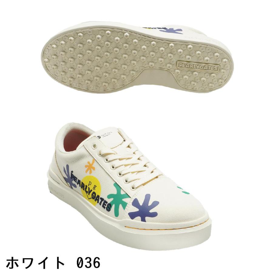 パーリーゲイツゴルフシューズ PEARLYGATES パーリーゲイツ ゴルフシューズ 茶白 25.5 ユニセックス