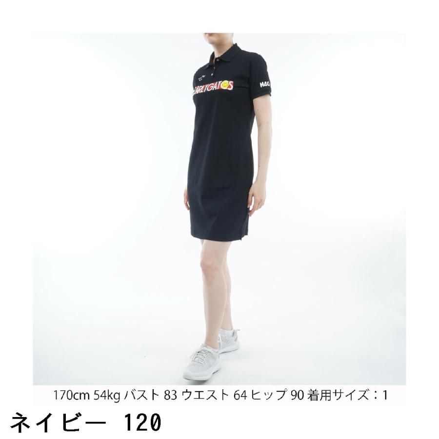 パーリーゲイツ PEARLY GATES フルダルポップコーン鹿の子 ワンピース レディス_17