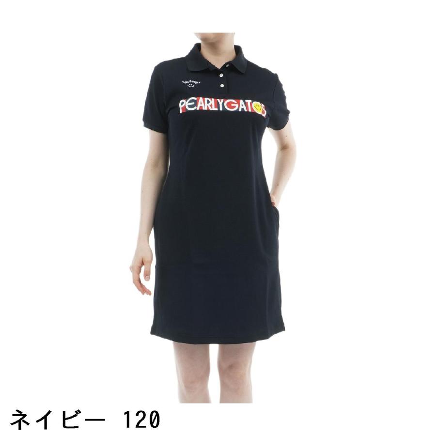 パーリーゲイツ PEARLY GATES フルダルポップコーン鹿の子 ワンピース レディス_3