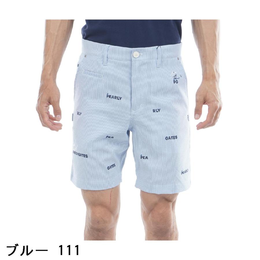 PEARLY GATES（パーリーゲイツ） サッカーストライプ ショートパンツ