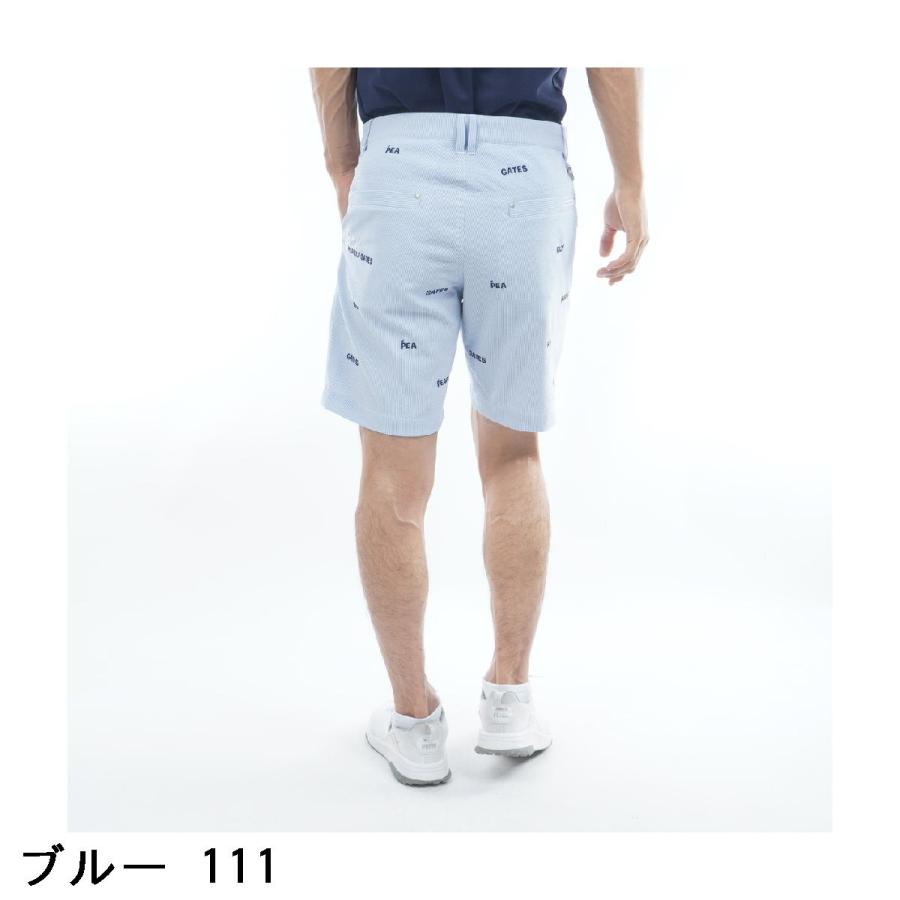 PEARLY GATES（パーリーゲイツ） サッカーストライプ ショートパンツ