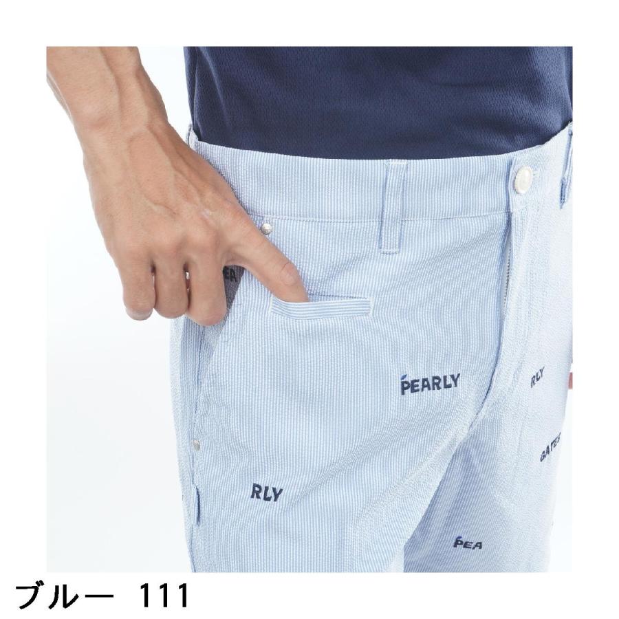 PEARLY GATES（パーリーゲイツ） サッカーストライプ ショートパンツ