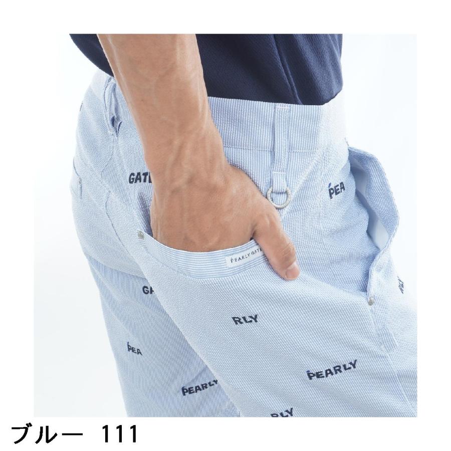 PEARLY GATES（パーリーゲイツ） サッカーストライプ ショートパンツ