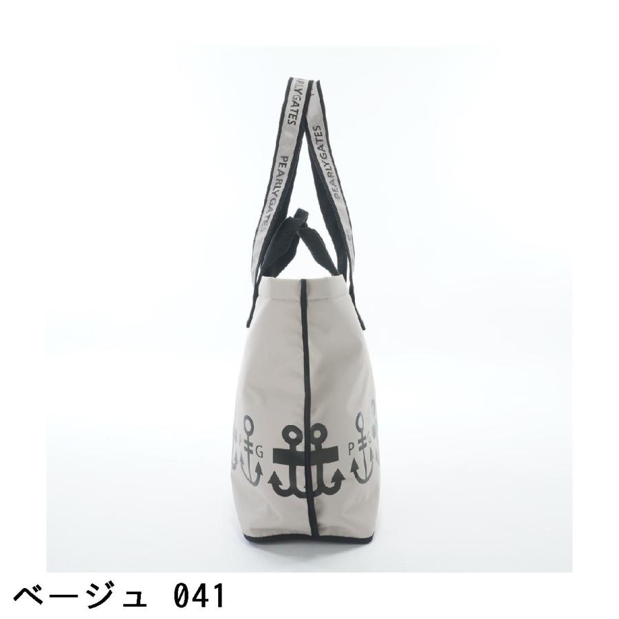 PEARLY GATES パーリーゲイツ ロゴアンカー柄 ロッカーバッグ