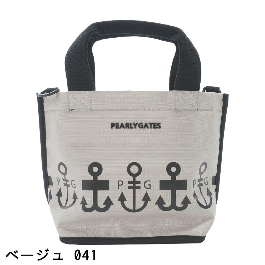 PEARLY GATES パーリーゲイツ ロゴアンカー柄 カートバッグ : PEARLY