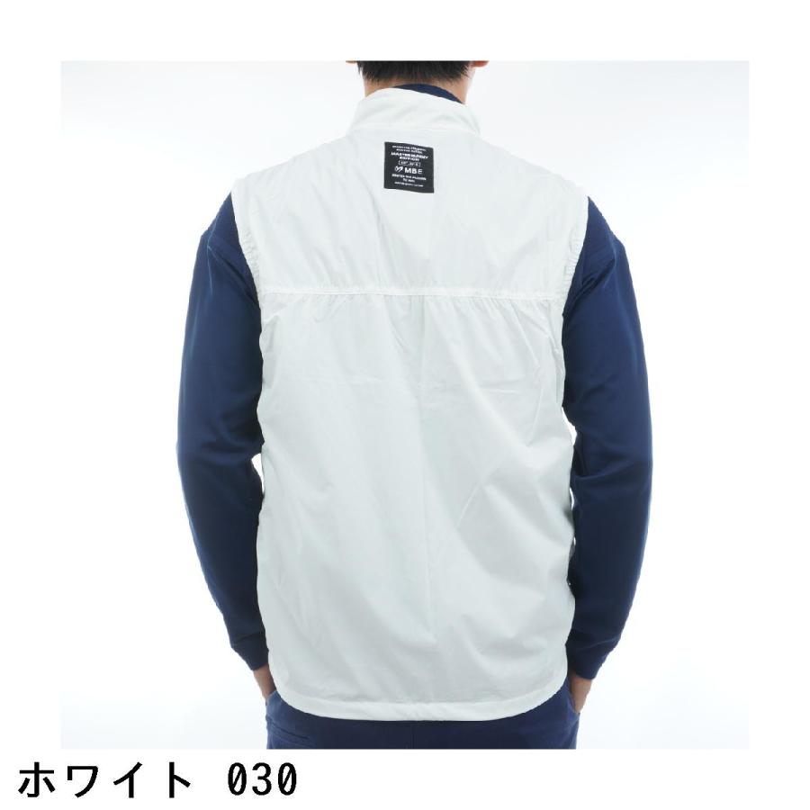 【極美品】マスターバニーエディション ストレッチタフタ 裏地メッシュジップベスト MASTER BUNNY EDITION マスターバニーエディション タフタ